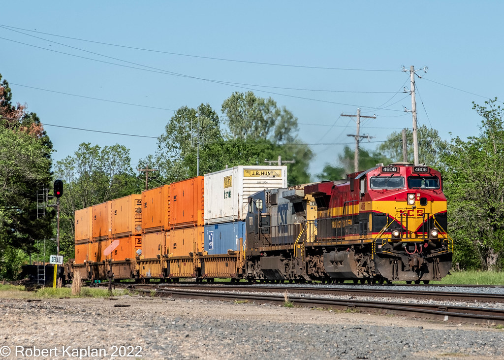 4302022, KCS, Spiro, OK1421 Southbound. Robert Kaplan Flickr