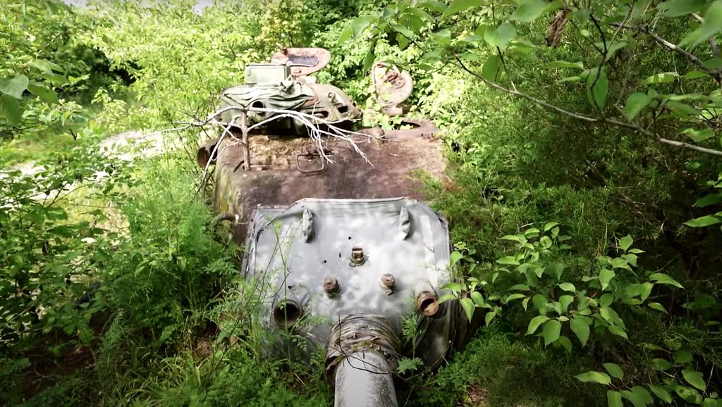 Fort Knox a tank graveyard next to the site that guards the United States gold reserve