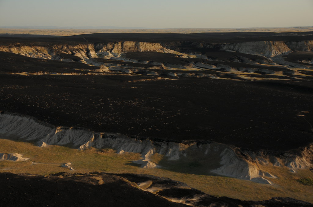 Aerial View Casino Fire, Pine Ridge Indian Reservation Flickr