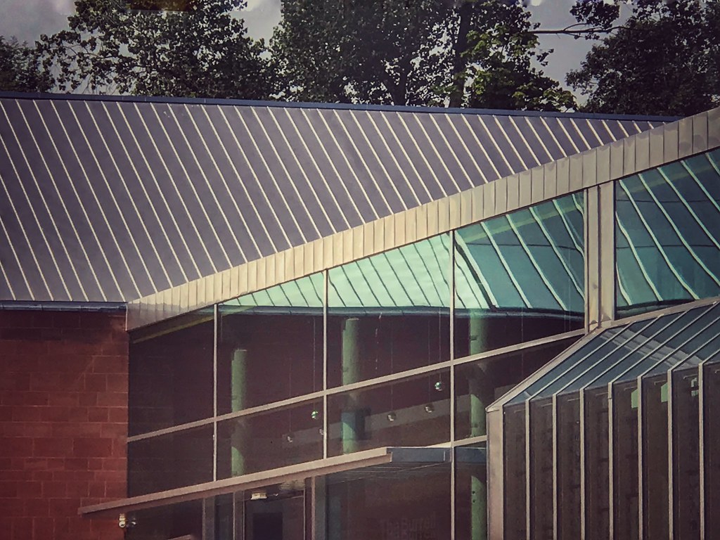 Burrell roof reflections William Flickr