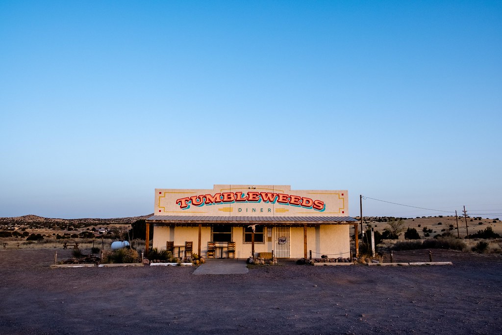 Tumbleweeds Diner Magdalena, NM Benjamin Norvell Flickr