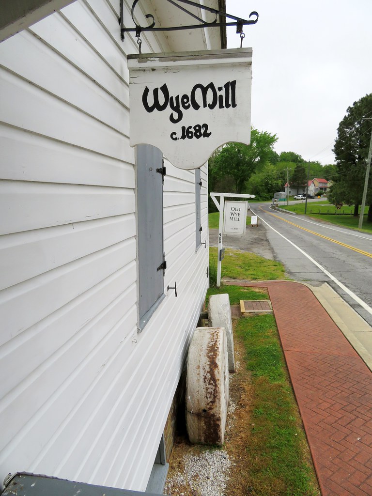 Old Wye Mill, originally built in year 1682, Wye Mills, Ma… Flickr