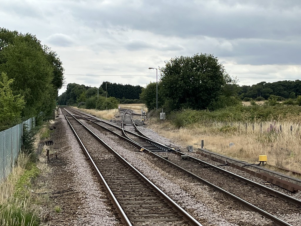 Eccles Road Railway Station Sidings at Eccles Road railway… Flickr