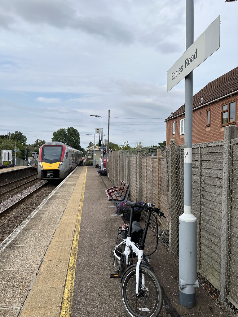 Eccles Road Railway Station Graham Benbow Flickr