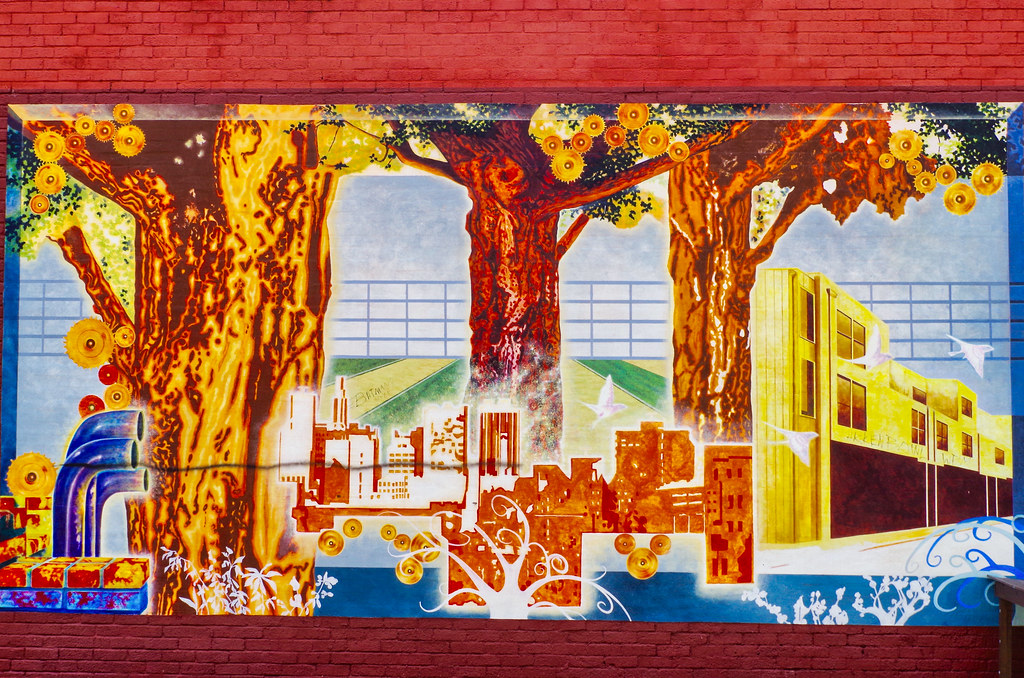 Mural, Chattanooga TN Please see my blog Champagnewishesa… Flickr