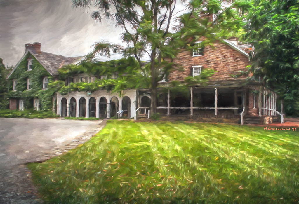 The Peircedu Pont House at Longwood Gardens in Square