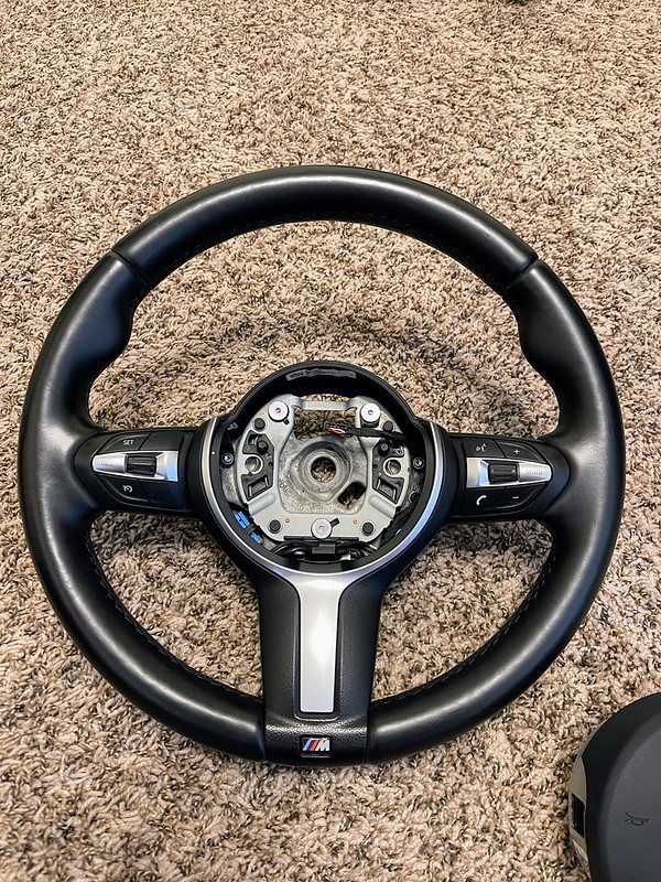 Heated MSport Steering Wheel with Airbag