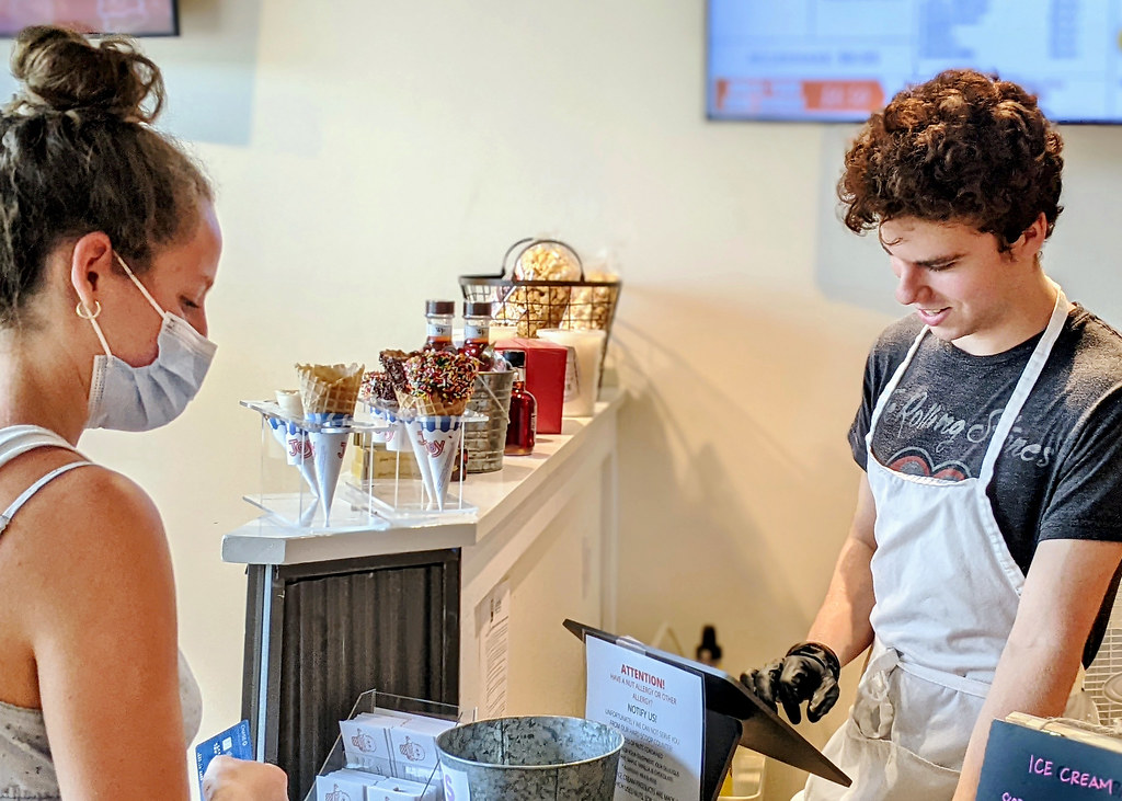 New guy at Hanover Scoops Phone photo rachel.roze Flickr