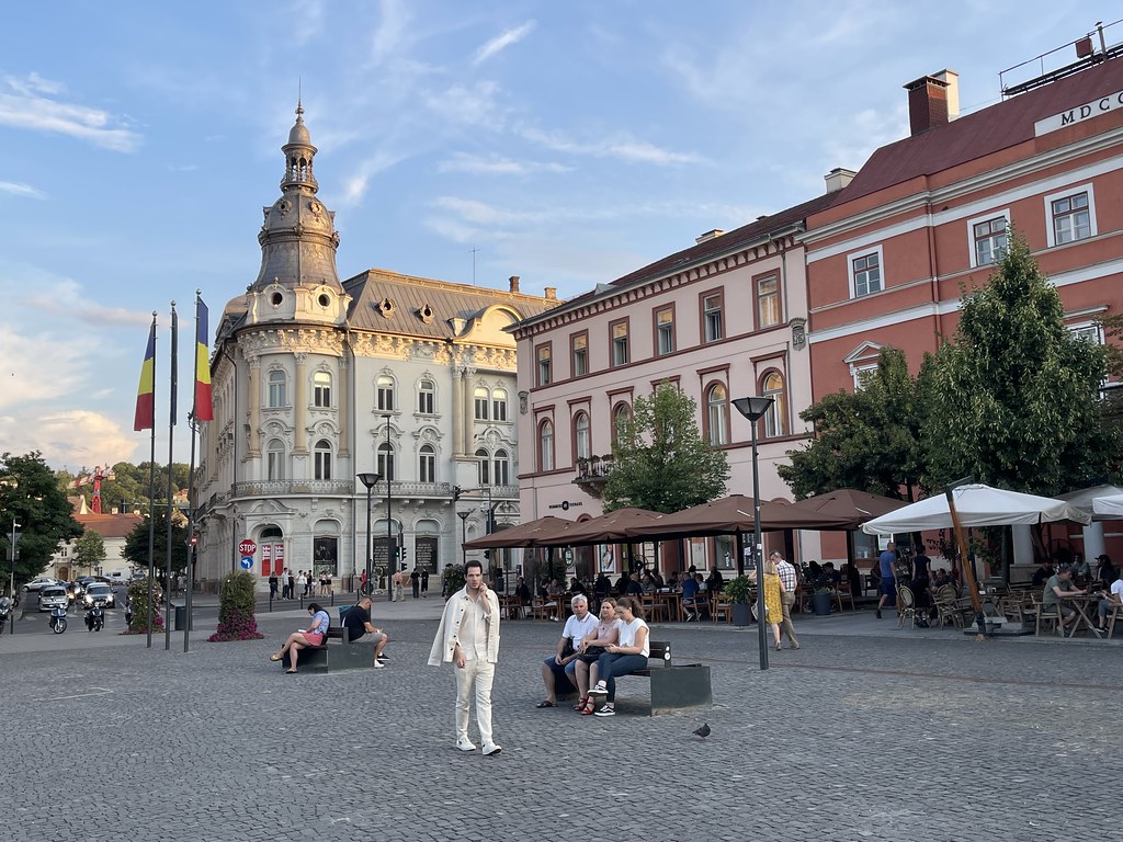 Piața Unirii, ClujNapoca Dan Flickr