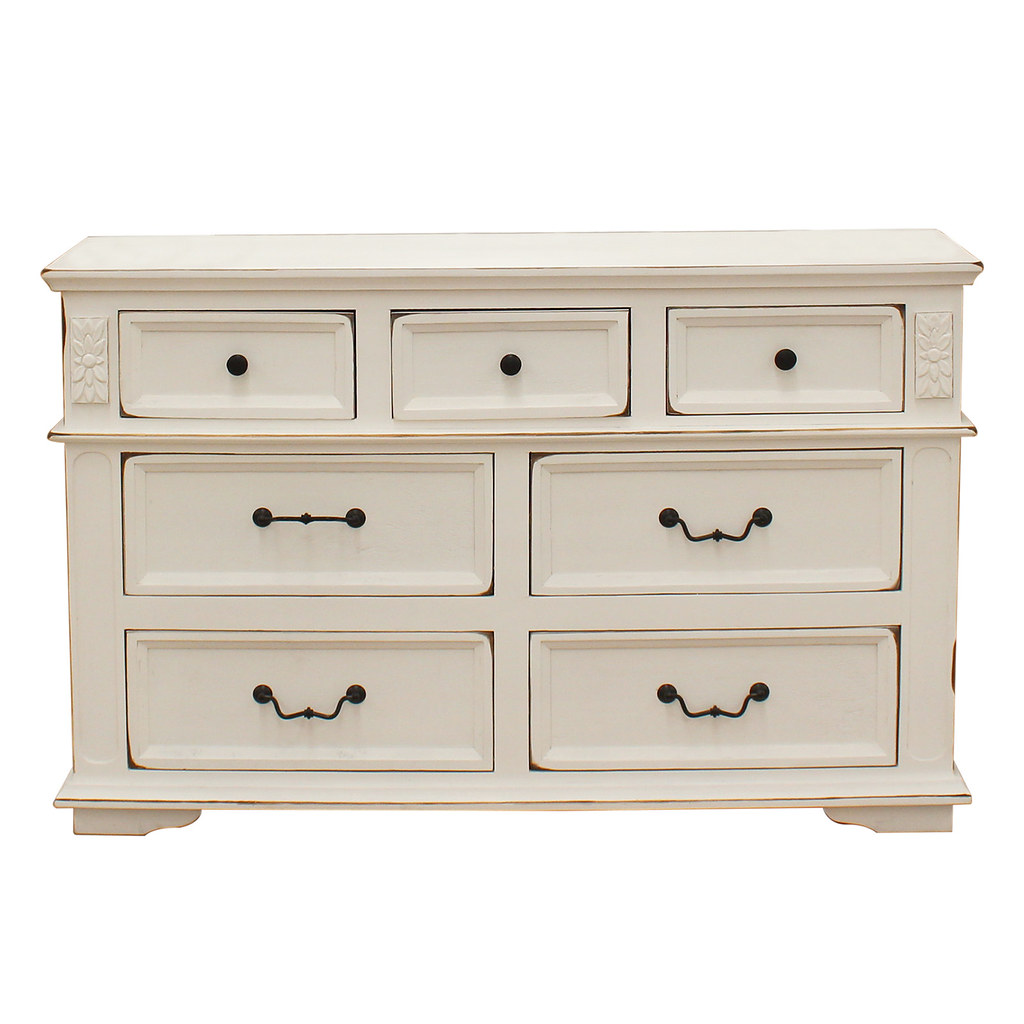 Freedom Dresser in Antique White 1 WF Cottage Creek Furniture Flickr