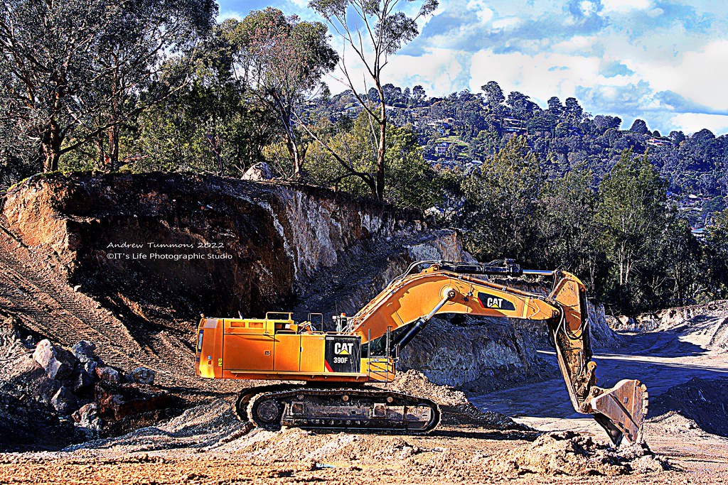 Bayport Quarry Excavator andrew Flickr