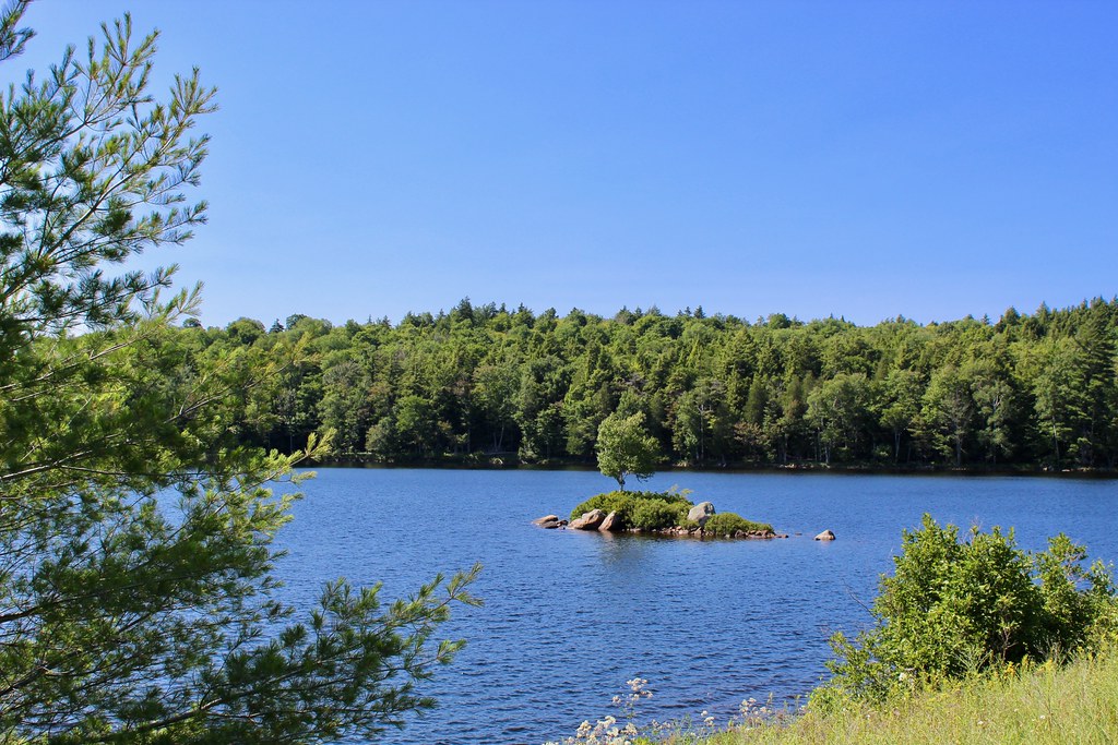 Island Rock Island Bay, Tupper Lake Mike Fitzpatrick Flickr