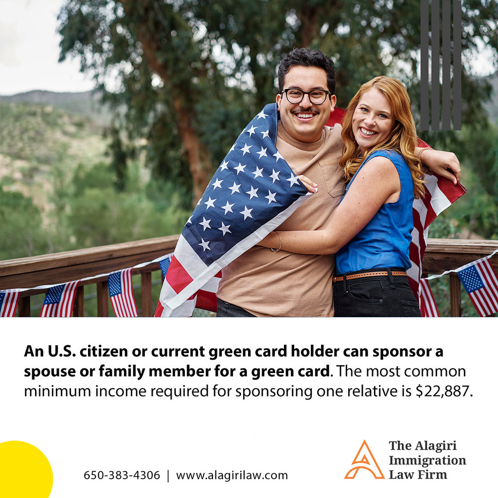 Green card A U.S. citizen or current green card holder can… Flickr