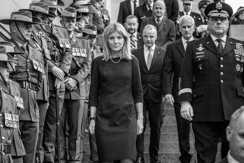 Last Post Ceremony with Ambassador Caroline Kennedy, US Ambassador to