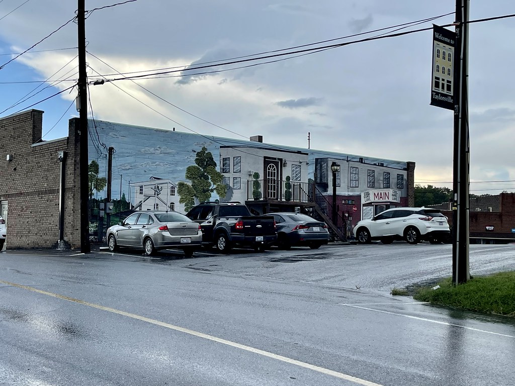 Mural in Downtown Taylorsville, North Carolina. devtmefl Flickr