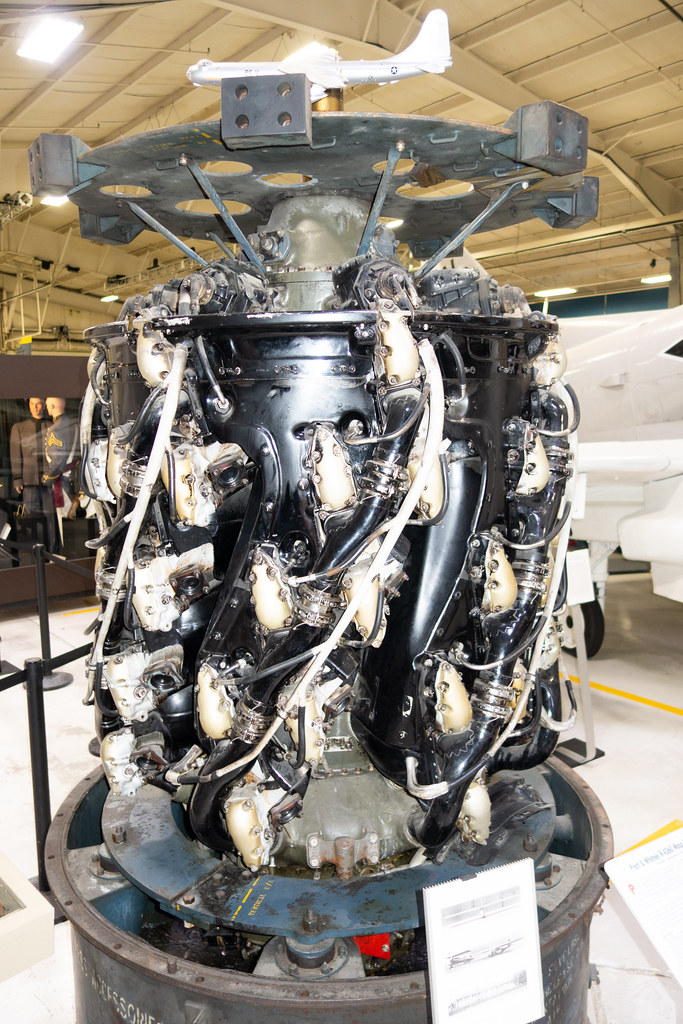 Pratt and Whitney R-4360 Wasp major engine | Yankee Air Muse… | Flickr