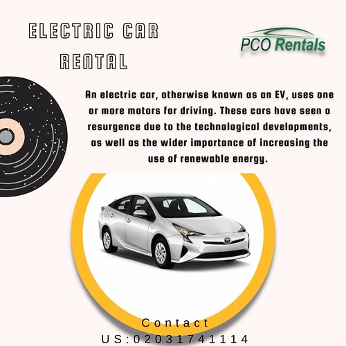 Electric Car Rental An electric car, otherwise known as an… Flickr
