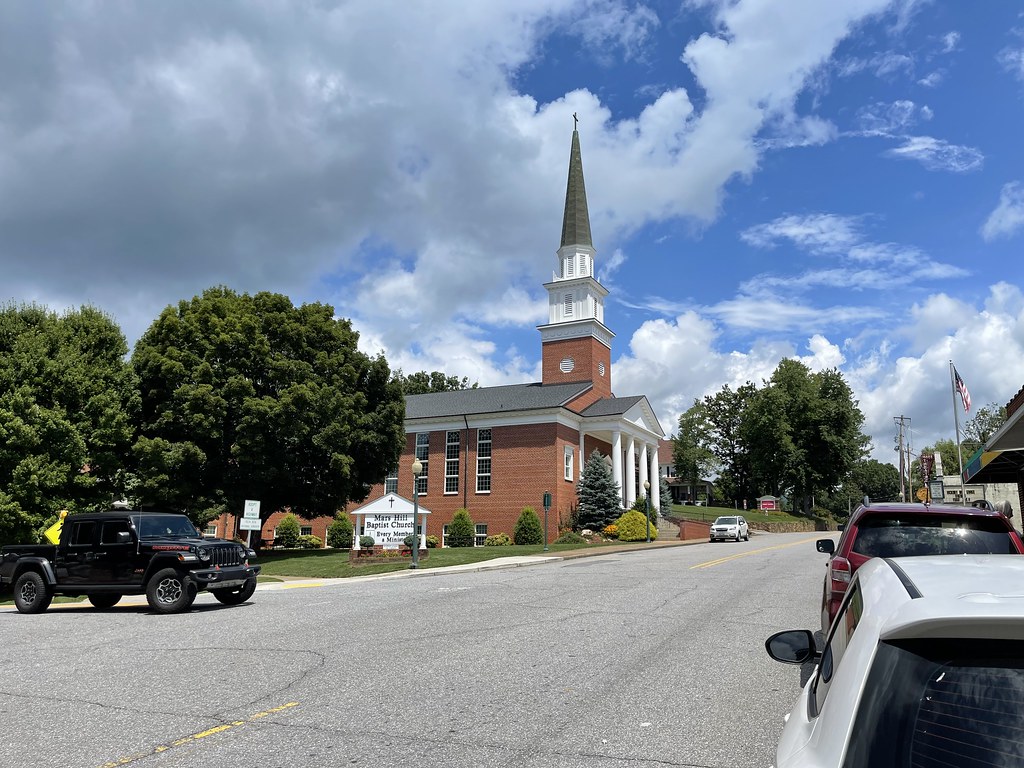 Mars Hill Baptist Church (1954). Mars Hill, North Carolina… Flickr
