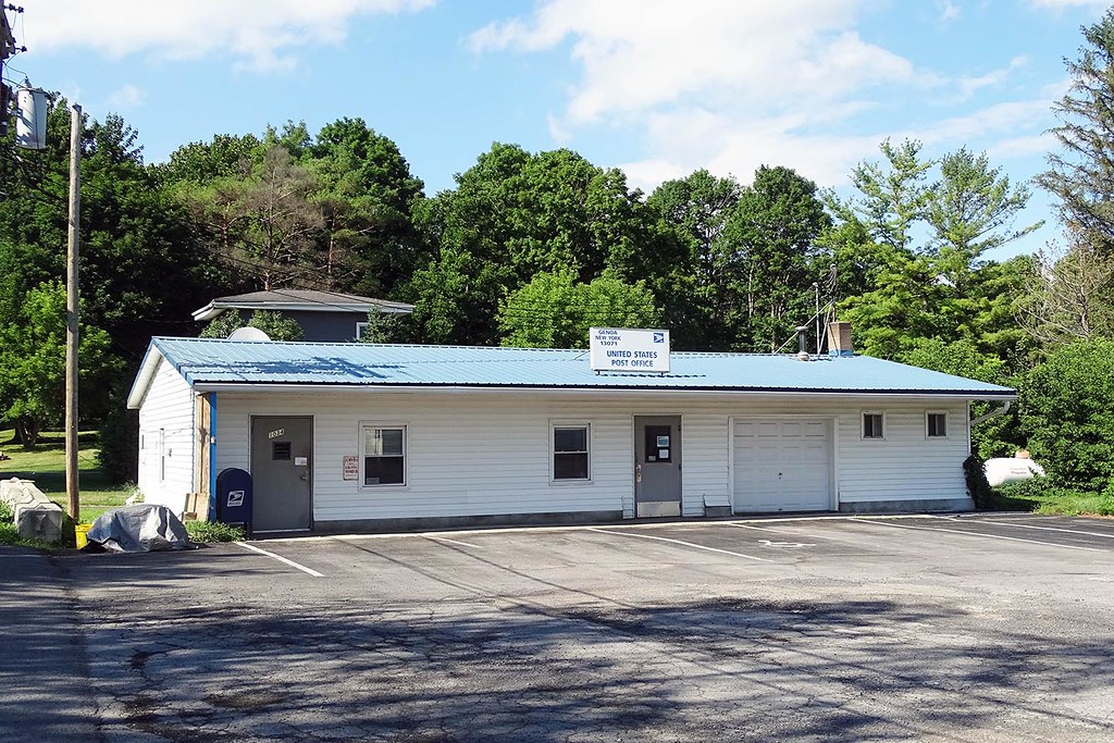 Genoa, NY post office Cayuga County. Photo by J Gallagher,… Flickr