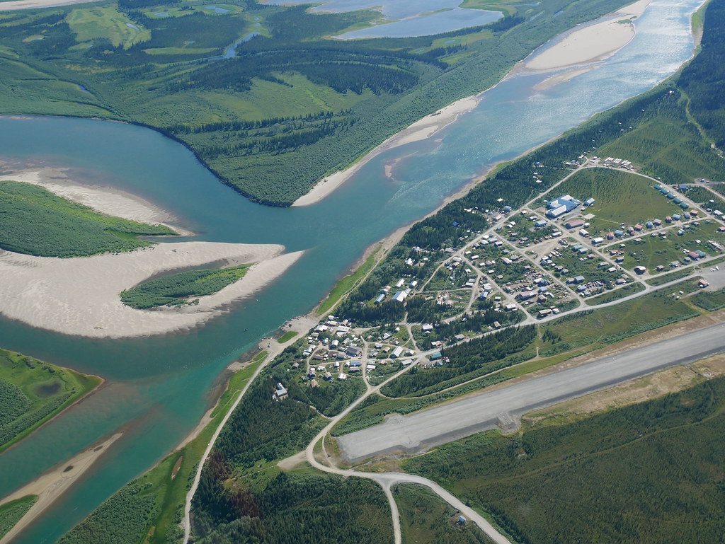 Kiana We passed over the village of Kiana, AK. Erika Nelson Flickr