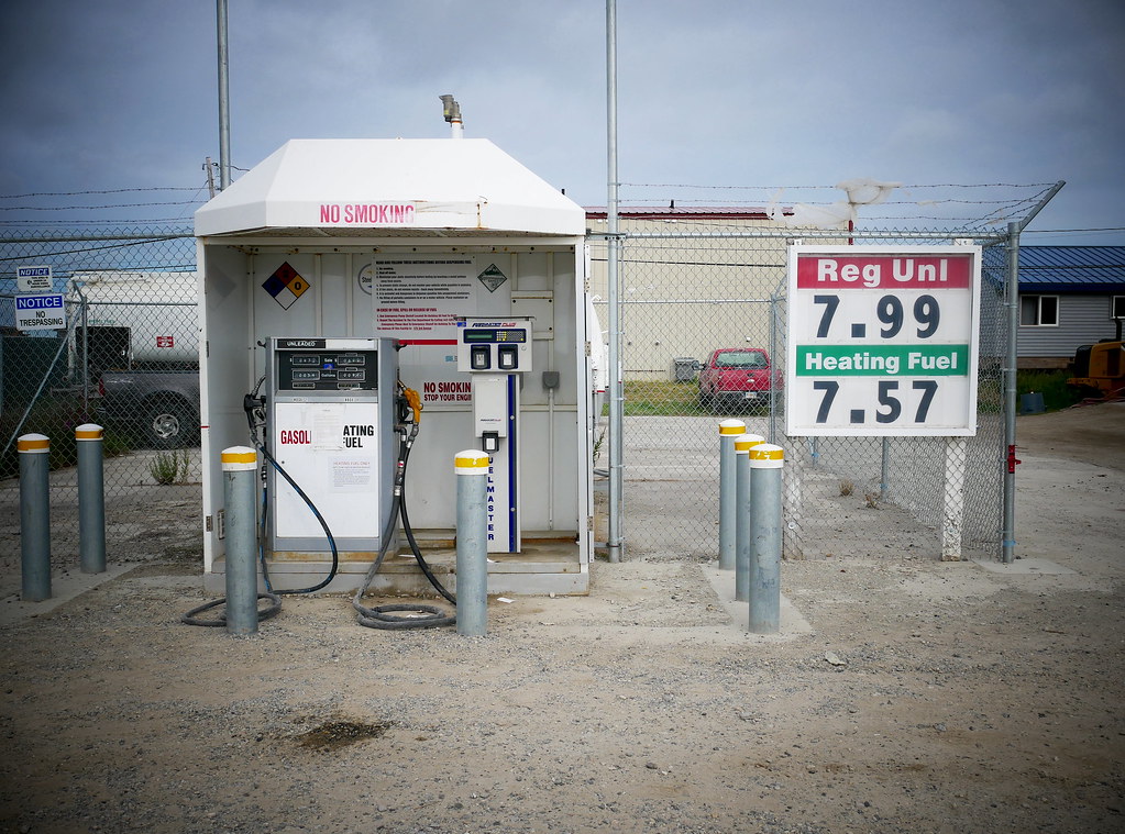 Kotzebue Fuel gets pretty pricey in remote places. Erika Nelson