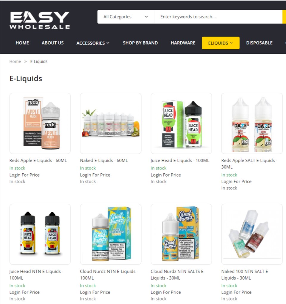 Buy E Liquid Online, Premium Vape Juice Flavours Easywho… Flickr