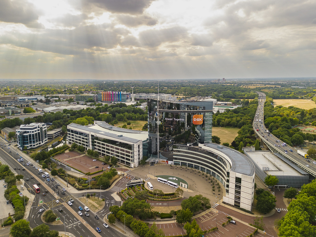 Brentford GSK Ahead Together Aerial view Trackertim Flickr