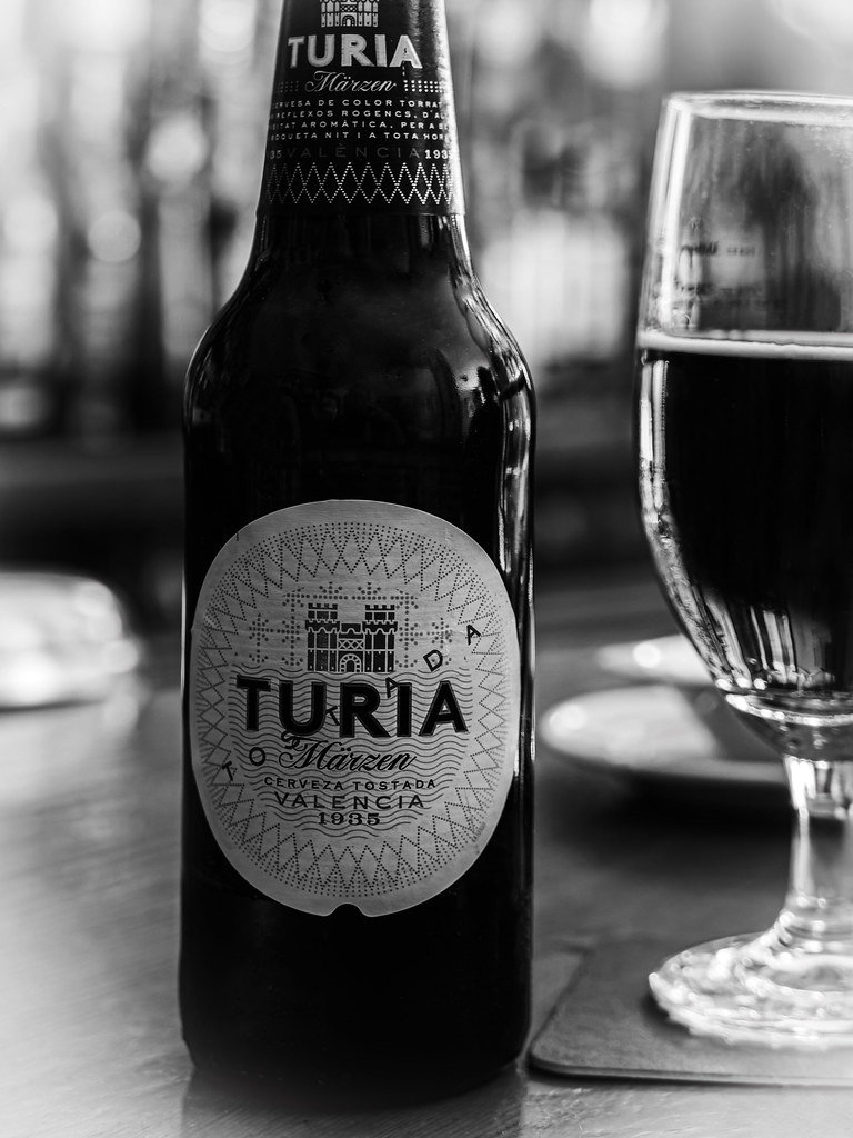 Quite Decent Beer Glass of Valencian Beer Turia Marzen… Flickr