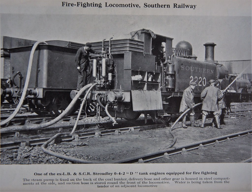 Fire fighting locomotive | From the October 1941 Railway Mag… | Flickr