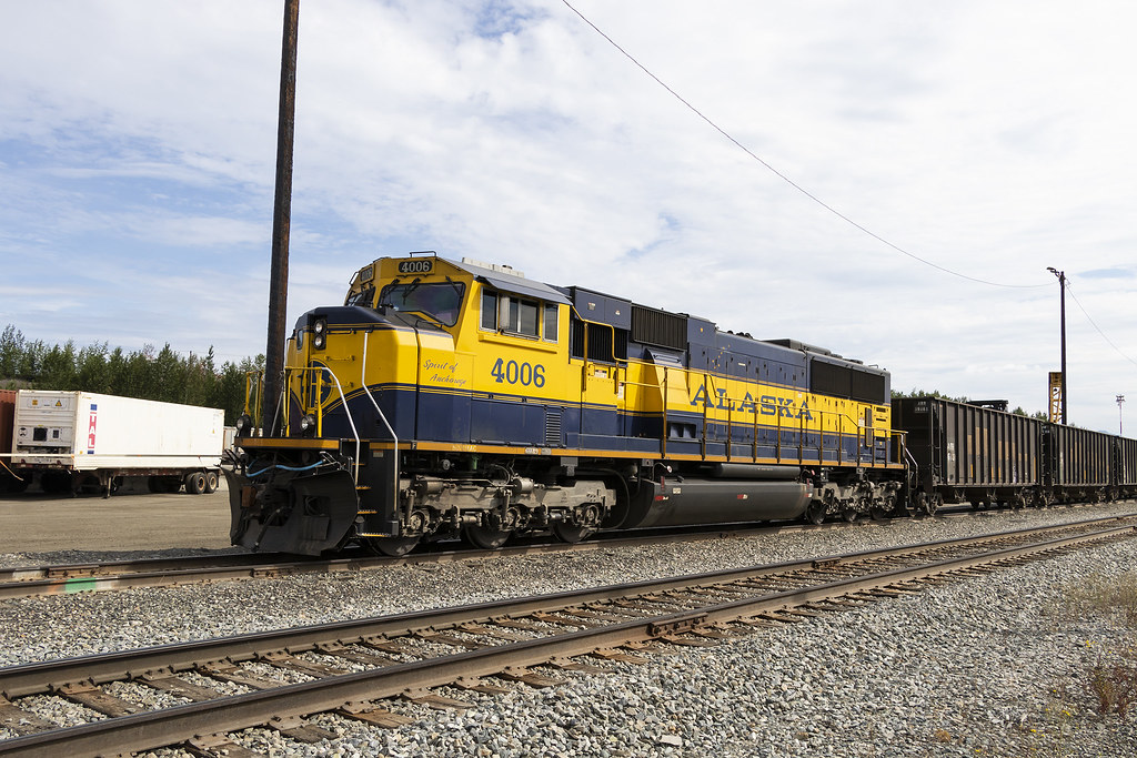 Alaska Railroad 4006 The SD70MAC is currently the largest … Flickr