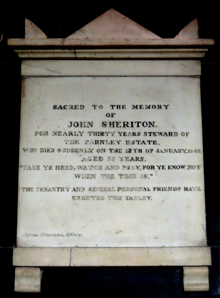 [111339] All Saints, Otley Steward of the Farnley Estate… Flickr