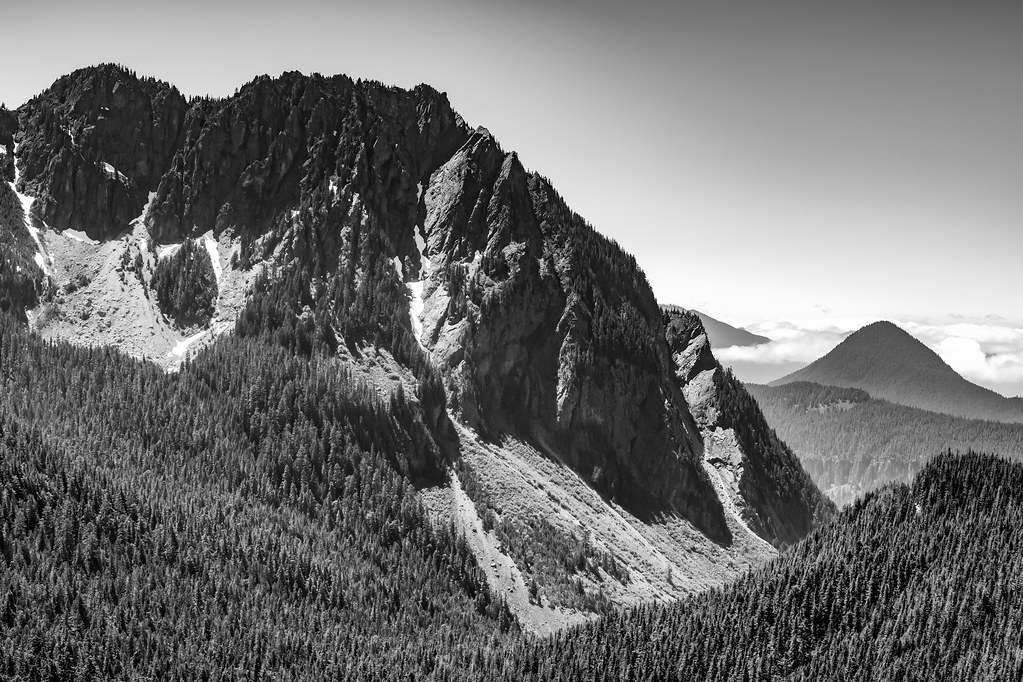 Pinnacle Peak BW Winlock Tim Flickr