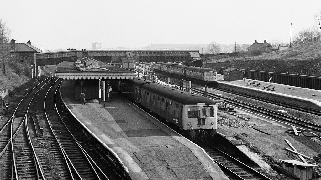 Wood Green Station (now Alexandra Palace Station) 1974 Flickr