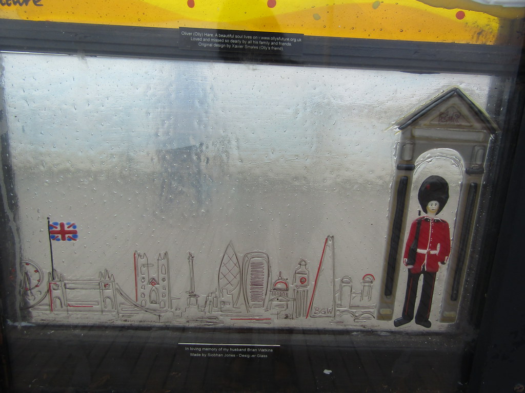 Stained glass on Worthing Pier Another walk from Worthing … Flickr