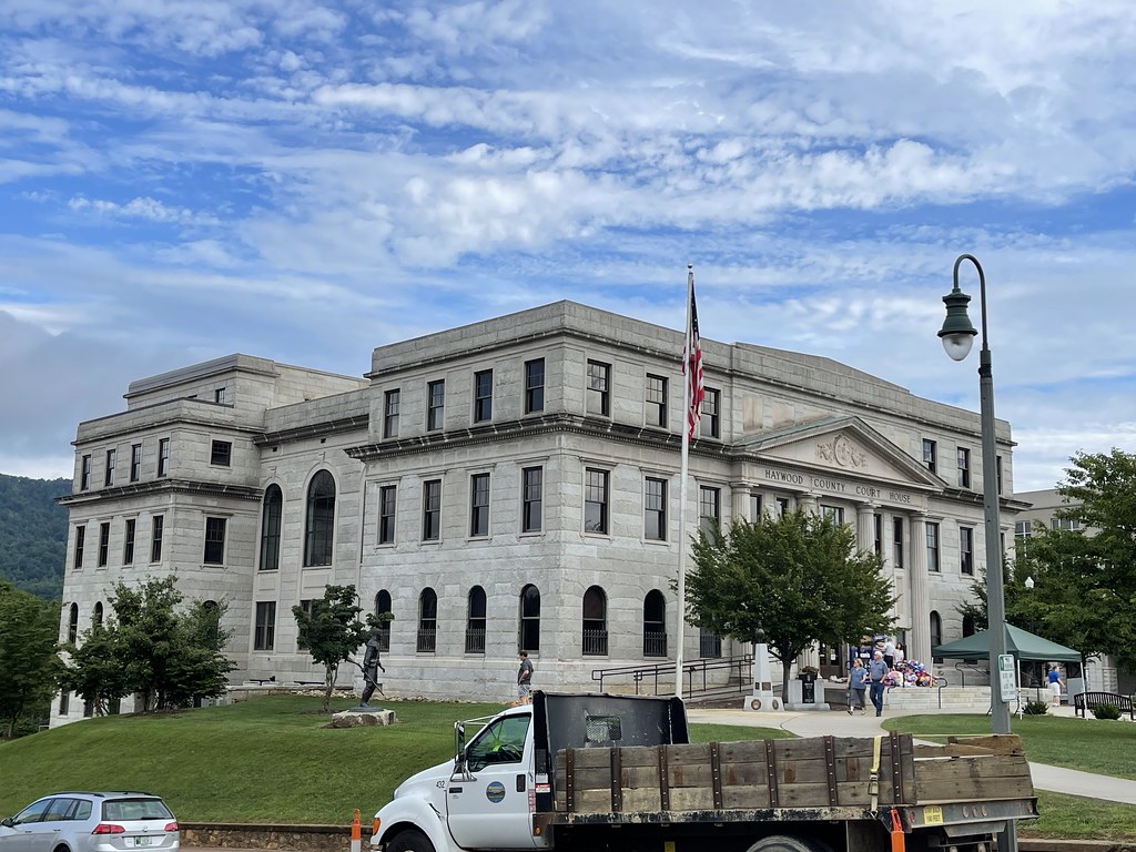 Historic Haywood County Courthouse in Waynesville, North C… Flickr