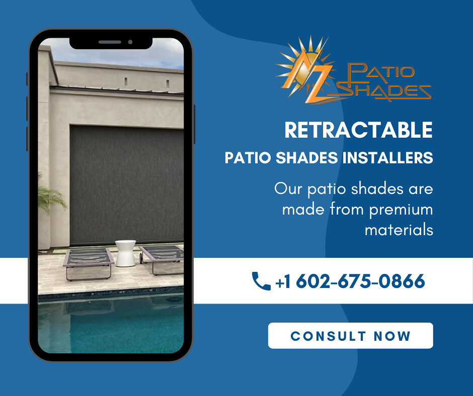 Retractable Patio Shades Installers AZ Patio Shades Flickr