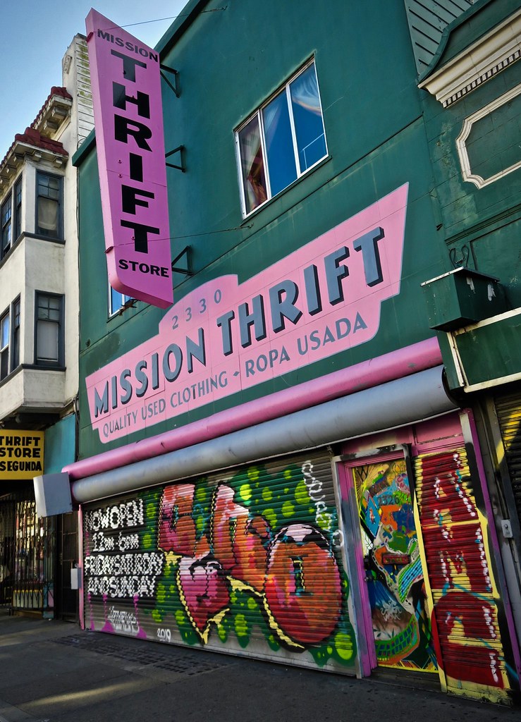 Mission Thrift Store, San Francisco, CA Mission Thrift Sto… Flickr
