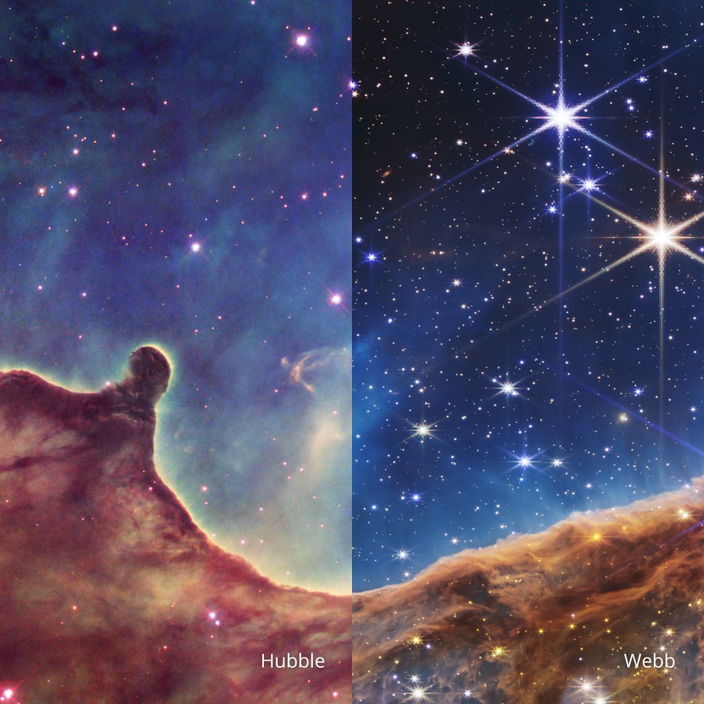 The Carina Nebula Hubble and b Need a new perspective… Flickr