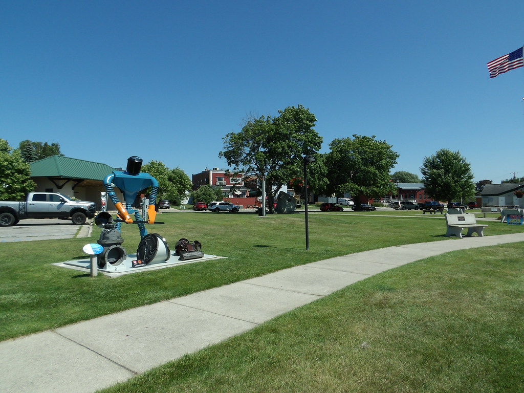 Memorial Park; East Jordan, MI Photo by Larry Boog Parks Department