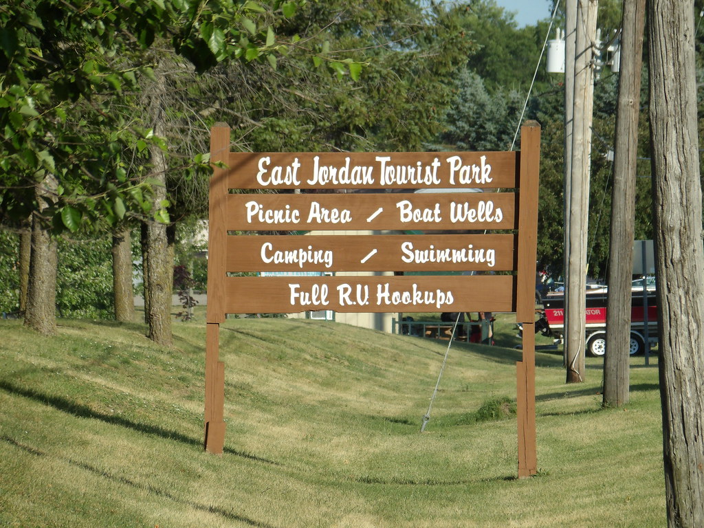 East Jordan Tourist Park; East Jordan, MI Photo by Larry B… Parks Department; East Jordan