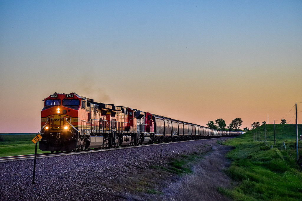 Sunset on the Mobridge Grant Hansen Flickr