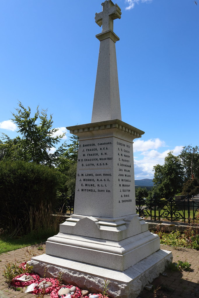 War Memorial,Skene Parish Churchyard,Kirkton of Skene_aug … Flickr