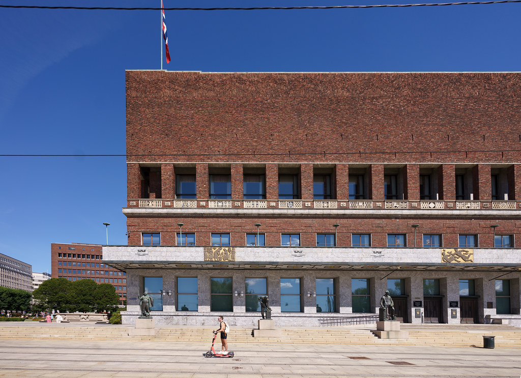 Oslo Rådhus architects Arnstein Arneberg, Magnus Poulsson… Peter