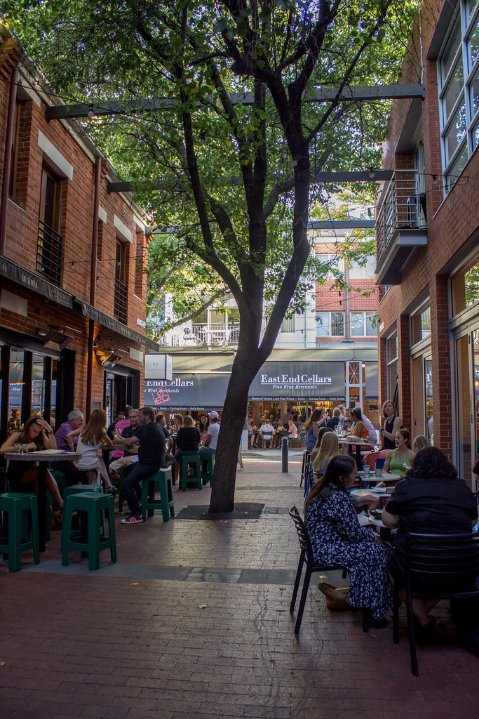 Ebenezer Place off Rundle Street in Adelaide, South Austra… Flickr