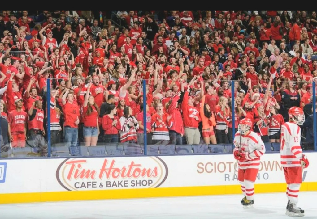 Shaker Heights High School, Ohio hockey team. Lee Quarrier Flickr