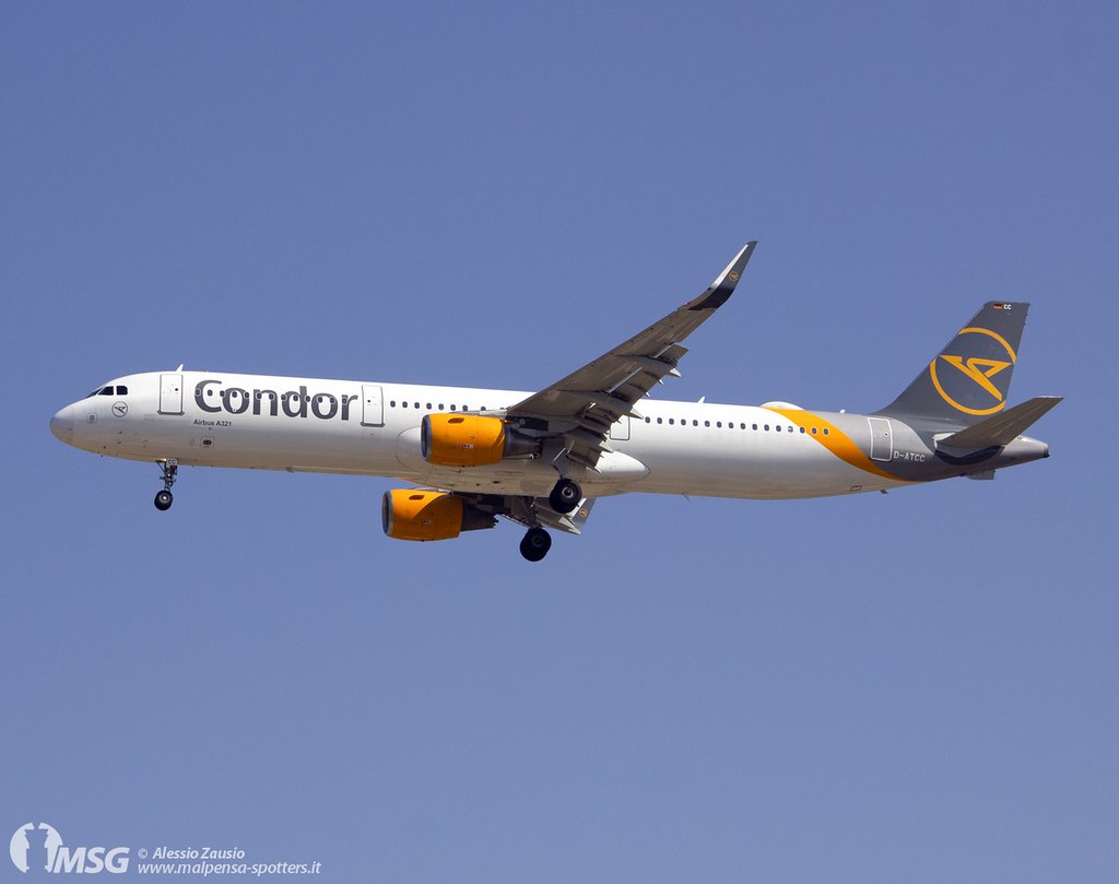 CONDOR A321200CEO OLD LIVERY LANDING alessiozausio Flickr
