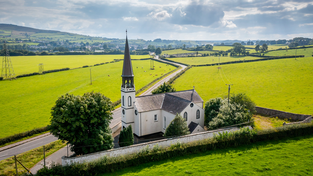 DJI_0055e St.Eugenes Chapel, Glenock Newtown Stewart Gordon Dunn