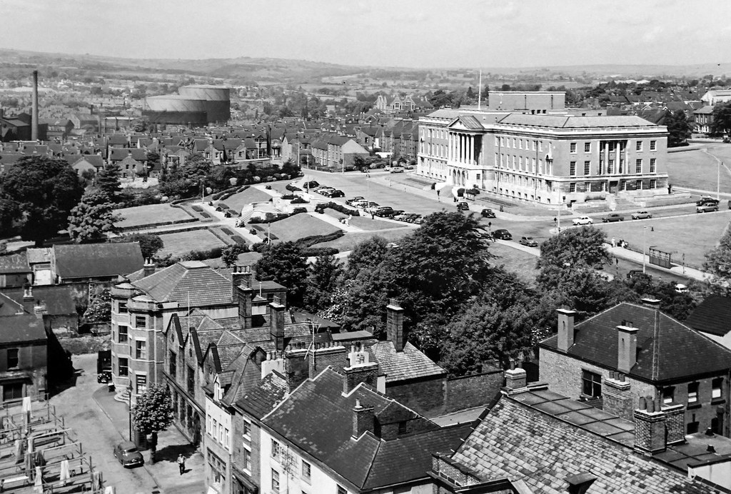 Chesterfield Town Hall 1959 Chesterfield Town Hall in 1959… Flickr