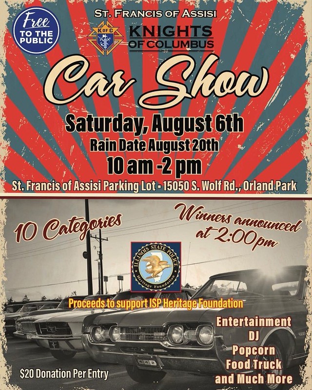 Knights Of Columbus Car Show in Orland Park 8/6/22 Flickr