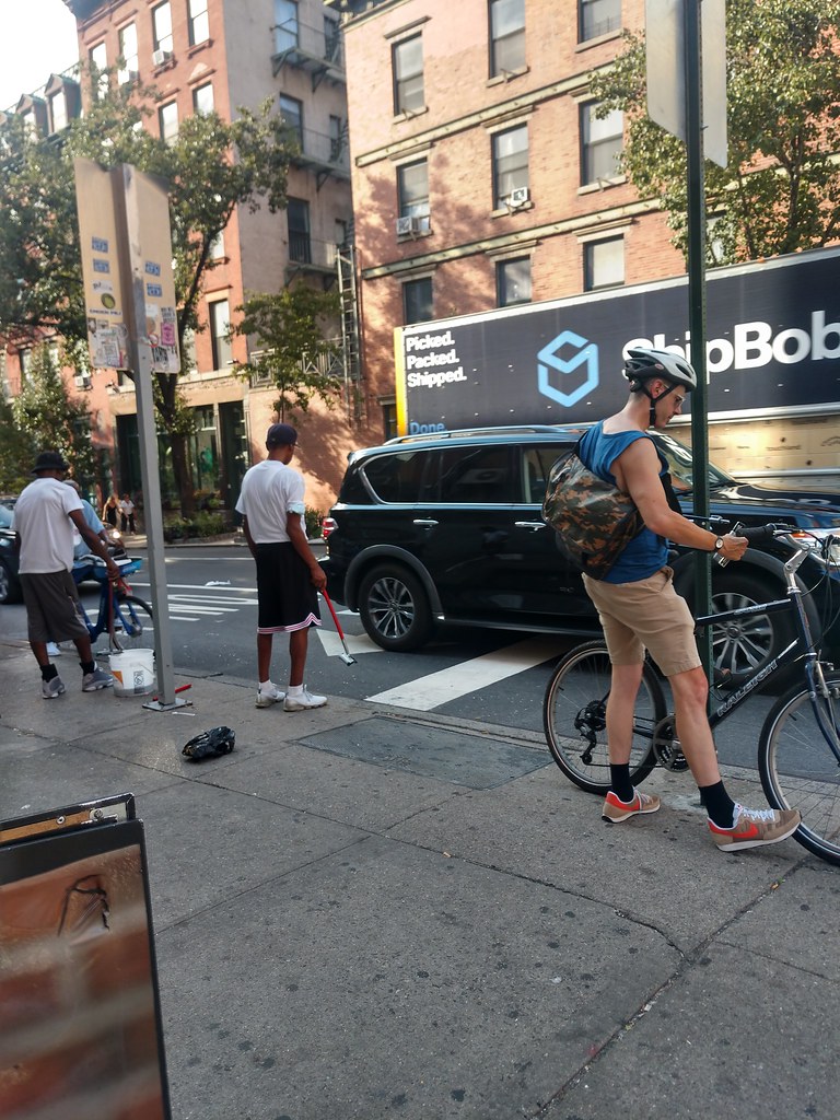squeegee guys are back!!!! West Midtown. New York, NY. Flickr